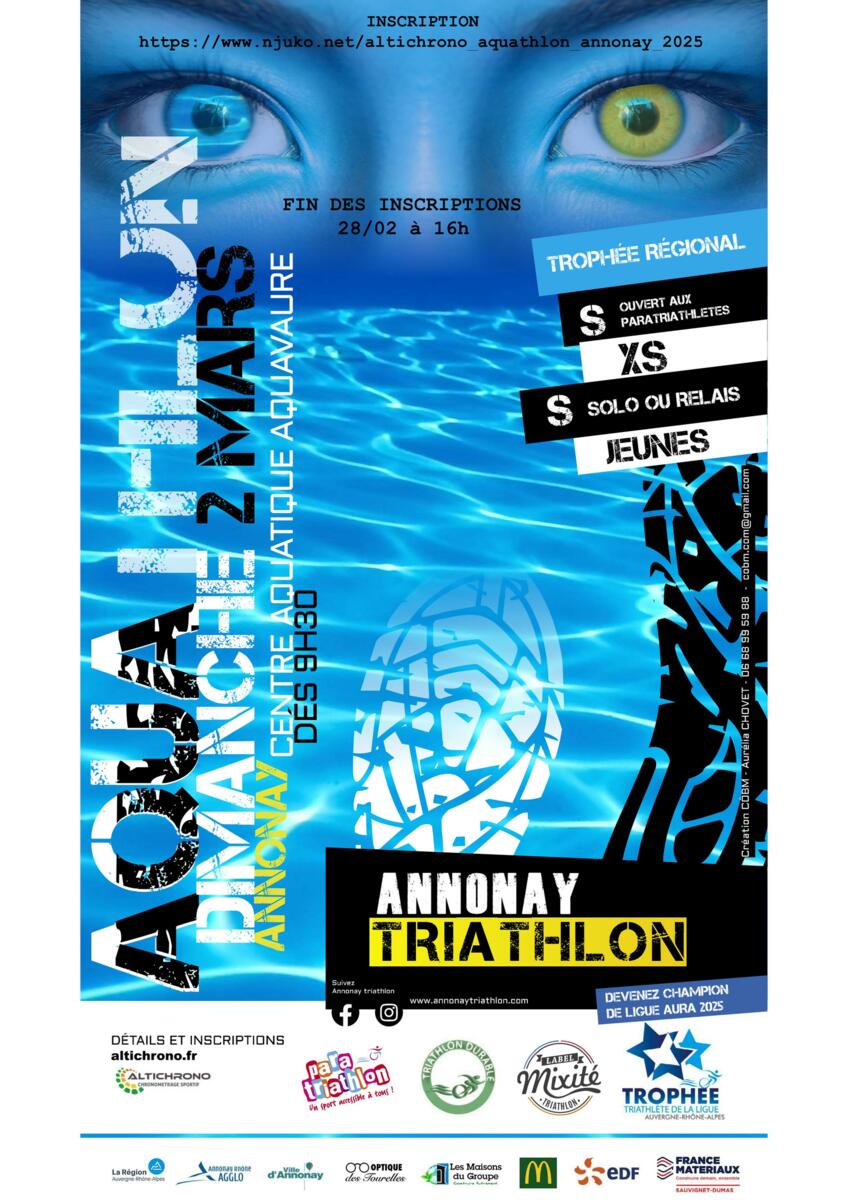 Aquathlon d'ANNONAY 2025