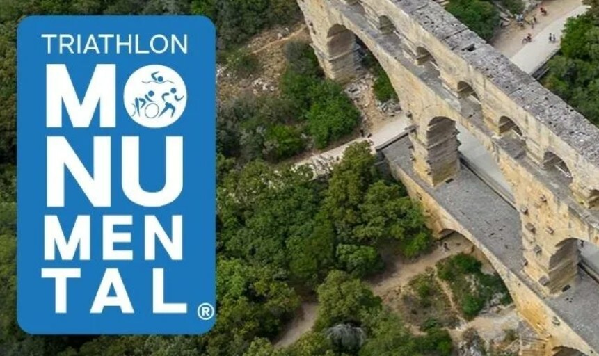 Triathlon monumental Nimes