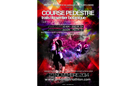 COURSE DU SENTIER BOTANIQUE 2014